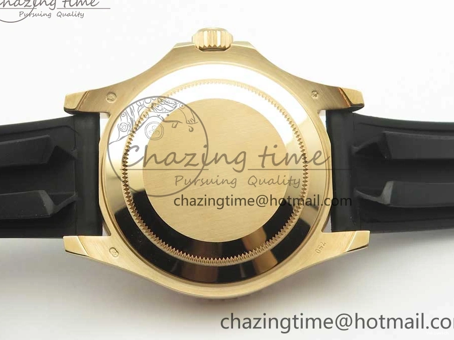 Noob Extra Edition (Free Black Strap) Yacht-Master Rubber 904L On Strap 116695SATS 40 Best 1:1 Case 1231